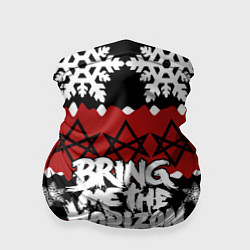 Бандана-труба Праздничный Bring Me the Horizon, цвет: 3D-принт