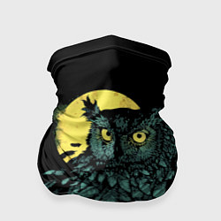 Бандана Филин - светящиеся глаза