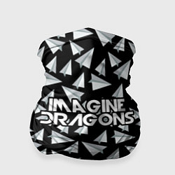 Бандана-труба Imagine Dragons: Paper airplanes, цвет: 3D-принт