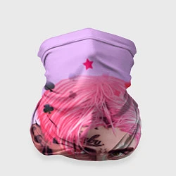 Бандана-труба Lil Peep: Pink Edition, цвет: 3D-принт