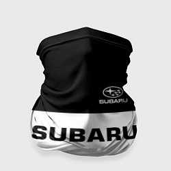 Бандана-труба Subaru: Black Sport, цвет: 3D-принт