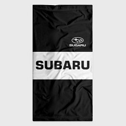 Бандана-труба Subaru: Black Sport, цвет: 3D-принт — фото 2
