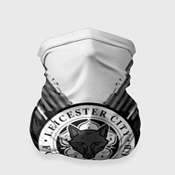Бандана-труба FC Leicester City: Black Style, цвет: 3D-принт
