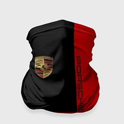 Бандана-труба Porsche: Red Sport, цвет: 3D-принт