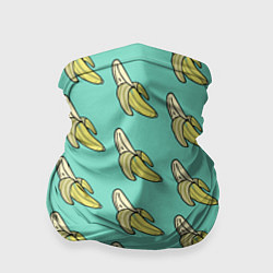 Бандана-труба Любитель бананов, цвет: 3D-принт