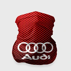 Бандана-труба Audi: Red Carbon, цвет: 3D-принт