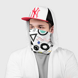 Бандана-труба Минималистичная геометрия, цвет: 3D-принт — фото 2