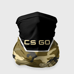 Бандана-труба CS:GO Khaki Camo, цвет: 3D-принт