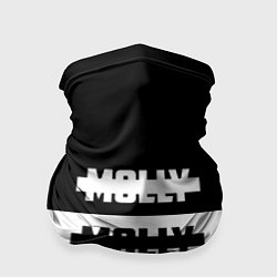 Бандана-труба Molly: Black & White, цвет: 3D-принт