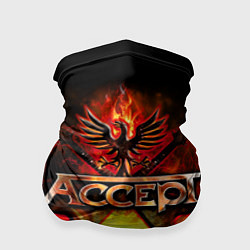 Бандана-труба Accept: Flame Eagle, цвет: 3D-принт