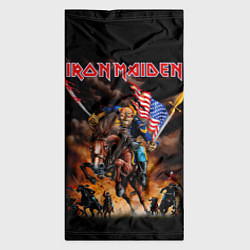 Бандана-труба Iron Maiden: USA Warriors, цвет: 3D-принт — фото 2