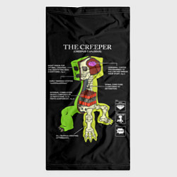 Бандана-труба The Creeper, цвет: 3D-принт — фото 2