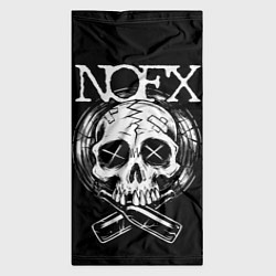 Бандана-труба NOFX Skull, цвет: 3D-принт — фото 2