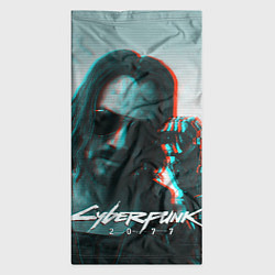 Бандана-труба Cyberpunk 2077: Keanu Reeves, цвет: 3D-принт — фото 2