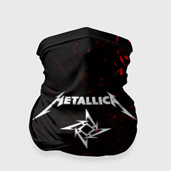 Бандана-труба METALLICA, цвет: 3D-принт