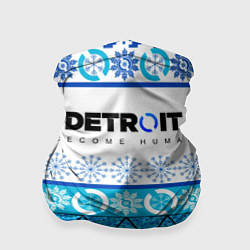 Бандана-труба DETROIT: НОВОГОДНИЙ, цвет: 3D-принт