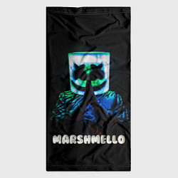 Бандана-труба Marshmello, цвет: 3D-принт — фото 2