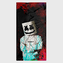 Бандана-труба Marshmello, цвет: 3D-принт — фото 2