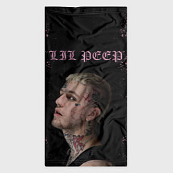 Бандана-труба LiL PEEP, цвет: 3D-принт — фото 2