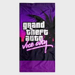 Бандана-труба GTA:VICE CITY, цвет: 3D-принт — фото 2