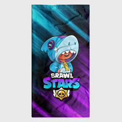 Бандана-труба BRAWL STARS LEON SHARK, цвет: 3D-принт — фото 2