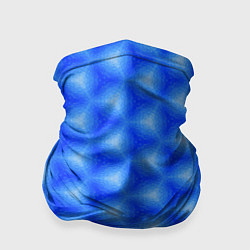Бандана-труба Синие соты, цвет: 3D-принт