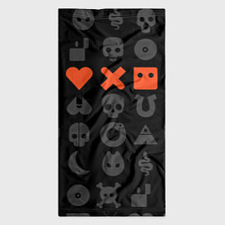 Бандана-труба LOVE DEATH ROBOTS LDR, цвет: 3D-принт — фото 2