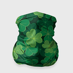 Бандана-труба Ирландский клевер, цвет: 3D-принт