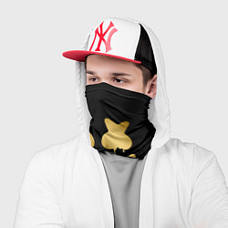 Бандана-труба MARSHMELLO GOLD, цвет: 3D-принт — фото 2