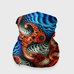 Бандана-труба Fractal illusion, цвет: 3D-принт