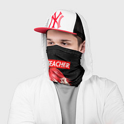Бандана-труба SENPAI MY TEACHER, цвет: 3D-принт — фото 2