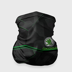 Бандана-труба SKODA, цвет: 3D-принт