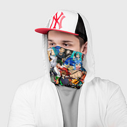 Бандана-труба Аниме персонажи, цвет: 3D-принт — фото 2