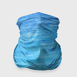 Бандана-труба Blue, цвет: 3D-принт