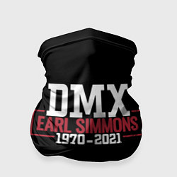 Бандана-труба Earl Simmons 1970-2021 DMX, цвет: 3D-принт