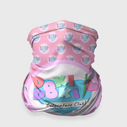 Бандана-труба Doki Doki Literature Club Лого паттерн Z, цвет: 3D-принт