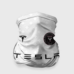 Бандана-труба INTER MIAMI FC TESLA KIT, цвет: 3D-принт
