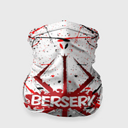 Бандана-труба БЕРСЕРК рваный лого, цвет: 3D-принт