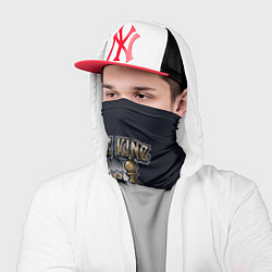 Бандана-труба Шахматный Король, цвет: 3D-принт — фото 2