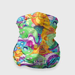 Бандана-труба Rick and Monsters, цвет: 3D-принт