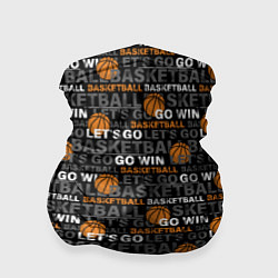 Бандана-труба BASKETBALL, цвет: 3D-принт