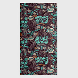 Бандана-труба Чувак на спорте, цвет: 3D-принт — фото 2