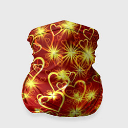 Бандана-труба Любовный взрыв, цвет: 3D-принт