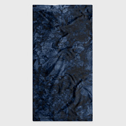 Бандана-труба Темно-синяя текстура камня, цвет: 3D-принт — фото 2