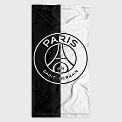 Бандана-труба ФК ПСЖ PSG BLACK & WHITE, цвет: 3D-принт — фото 2