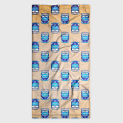 Бандана-труба Сгущенка паттерн, цвет: 3D-принт — фото 2