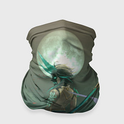 Бандана-труба XIAO СЯО ПОЛНОЛУНИЕ, цвет: 3D-принт