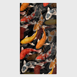 Бандана-труба Карпы кои Японские карпы, цвет: 3D-принт — фото 2