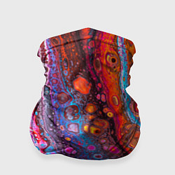 Бандана-труба Брызги на камнях, цвет: 3D-принт