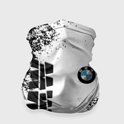 Бандана-труба BMW БМВ РАЗРЕЗАННОЕ ЛОГО, цвет: 3D-принт